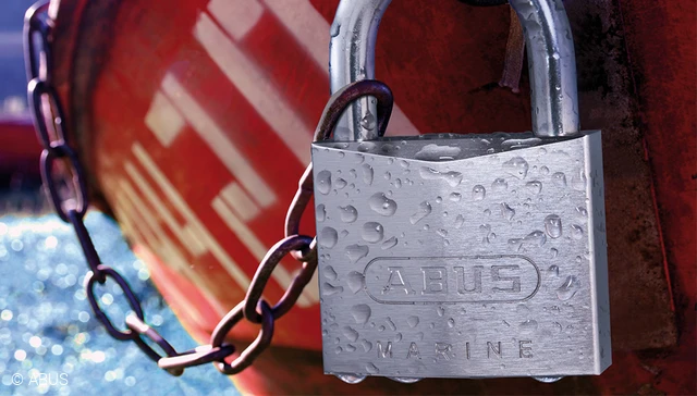 Zuverlässig rostfrei – unsere Marine Schlösser © ABUS
